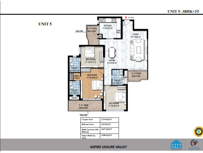 
AU Aspire Leisure Valleyfloor plan 