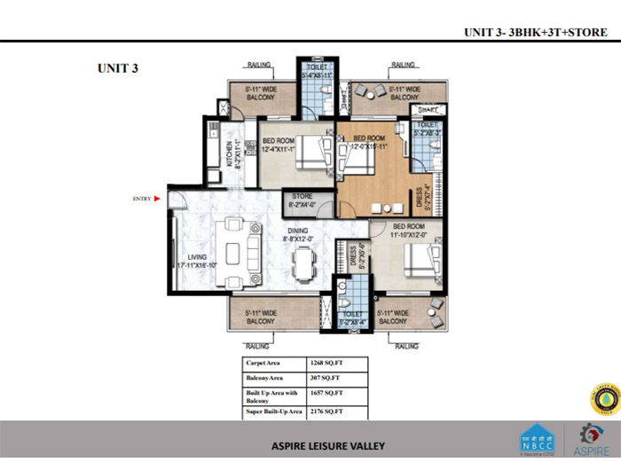 
AU Aspire Leisure Valley floor plan 